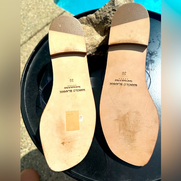 Manolo Blahnik Benahubi PVC flat sandal - Picture 4 of 6